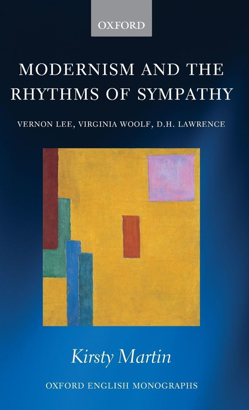Modernism and the Rhythms of Sympathy Contemporary literature