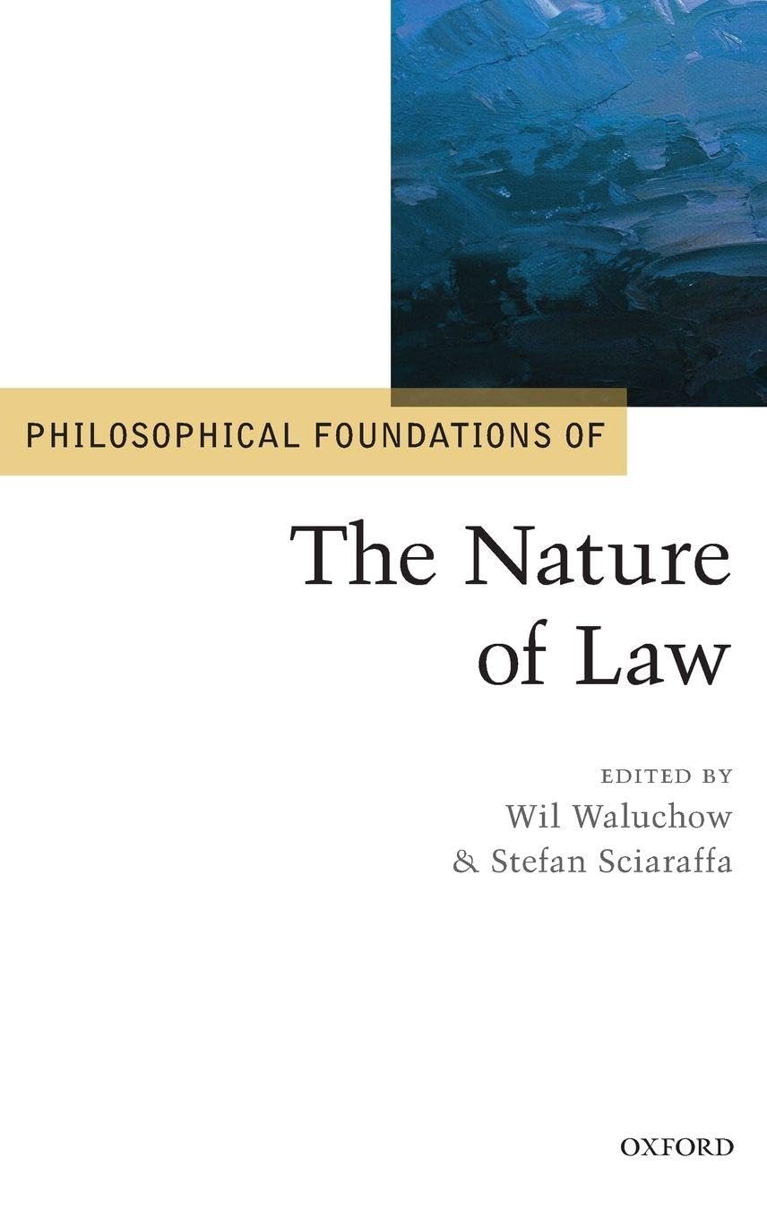PHILOSOPHICAL FOUND OF NATU OF LAW PF Law