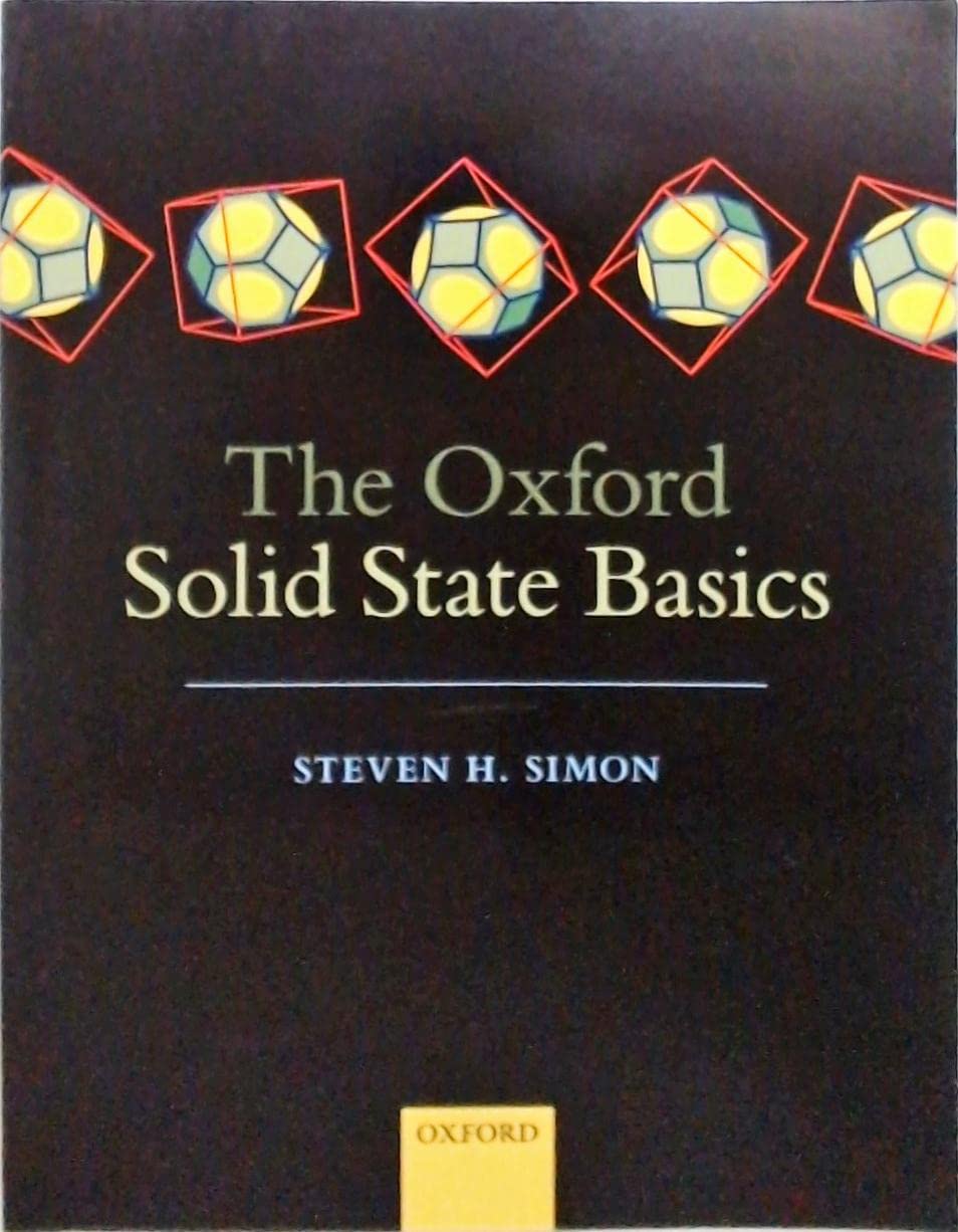 The Oxford Solid State Basics Natural Sciences
