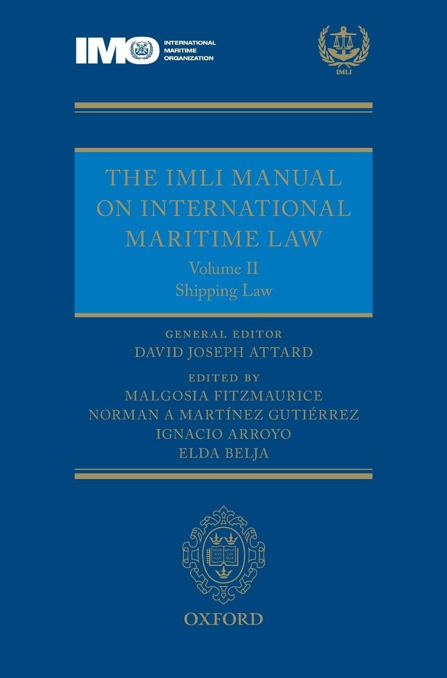 IMLI MANUAL INTER MARITIME LAW VOL 2 C Law
