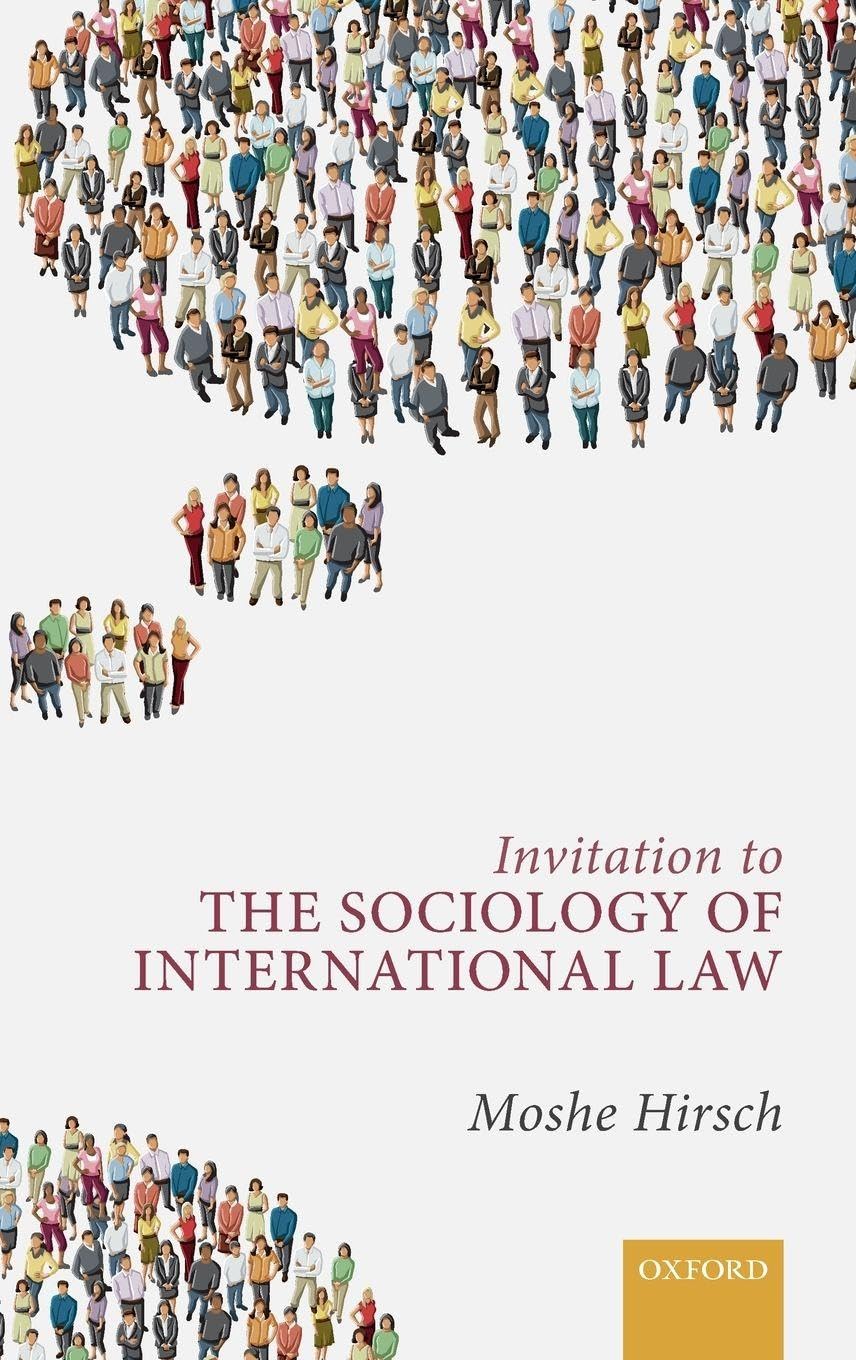 INVITAT TO SOCIOLOGY OF INTERNAT LAW C Law