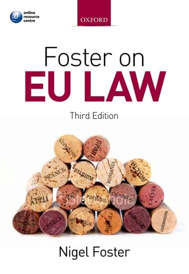 Product Image: Foster on Eu Law