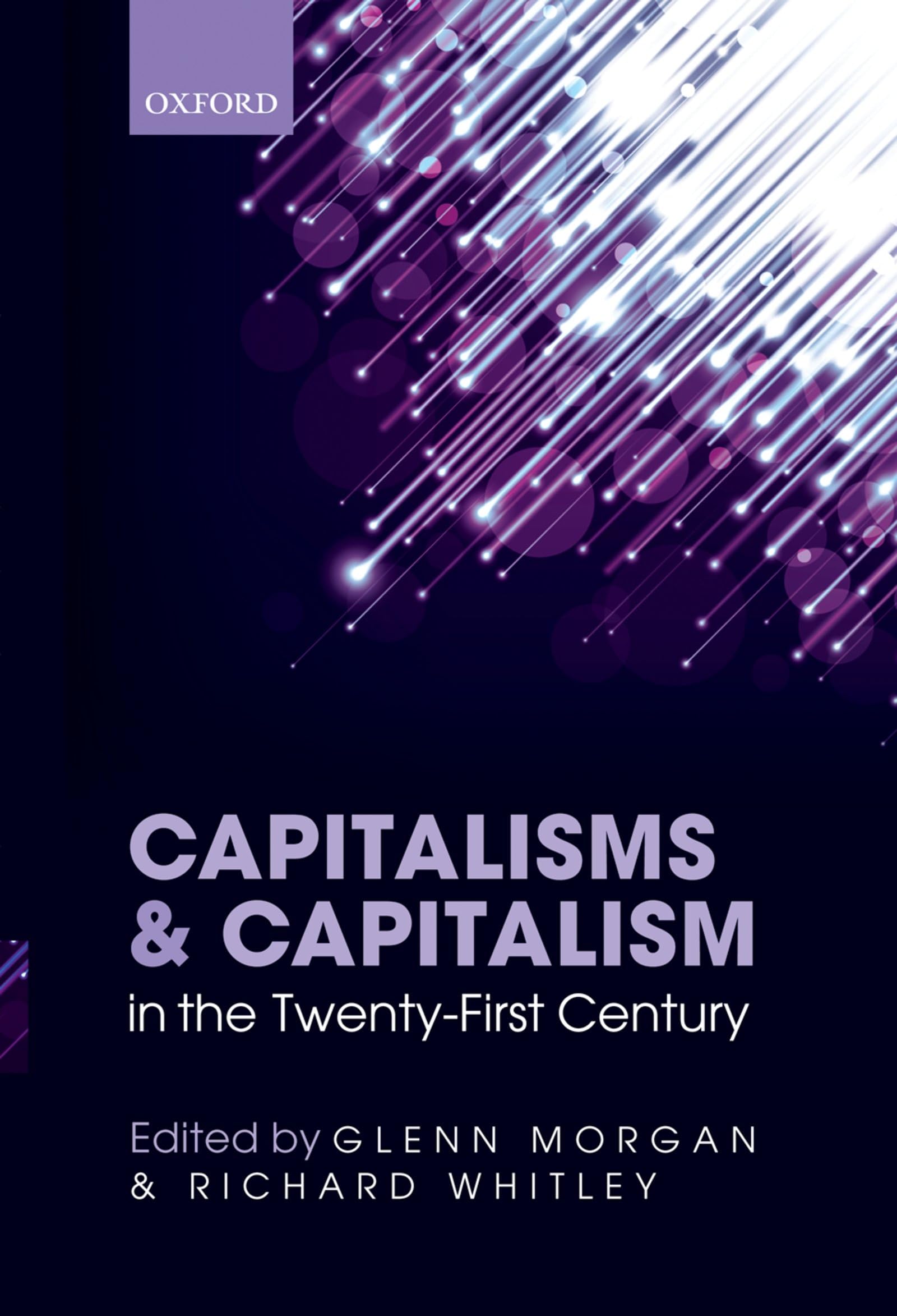 Capitalisms and Capitalism in the Twenty-First Century Law