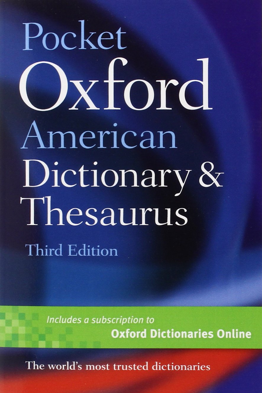 Pocket Oxford American Dictionary & Thesaurus General education