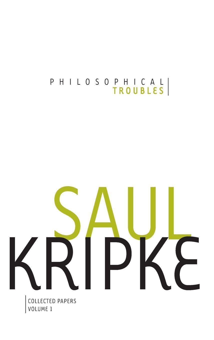 Product Image: Philosophical Troubles: Collected Papers