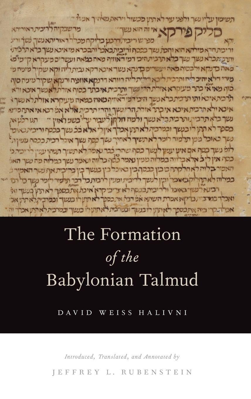 Formation of the Babylonian Talmud Philosophy