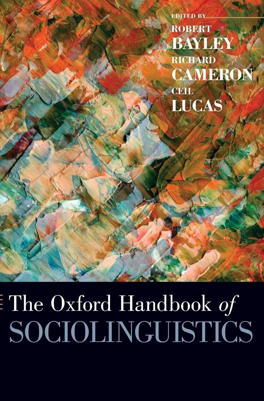 Oxford Handbook of Sociolinguistics Social Sciences