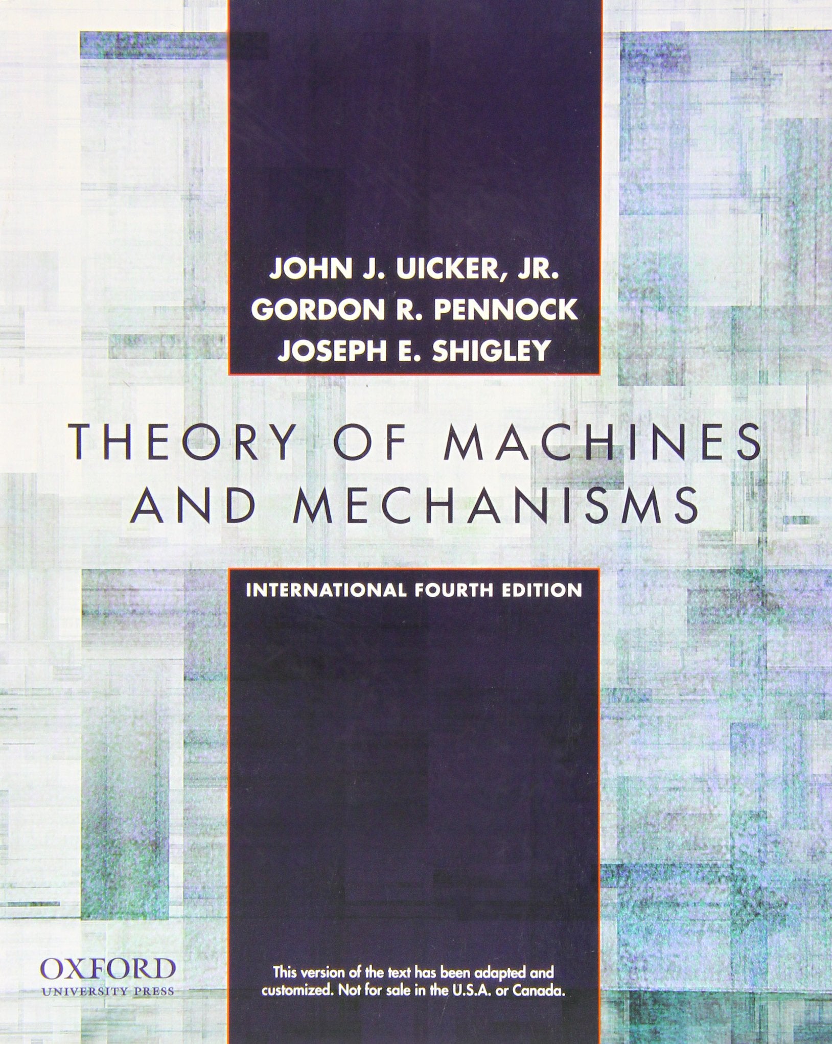 Theory of Machines and Mechanisms book