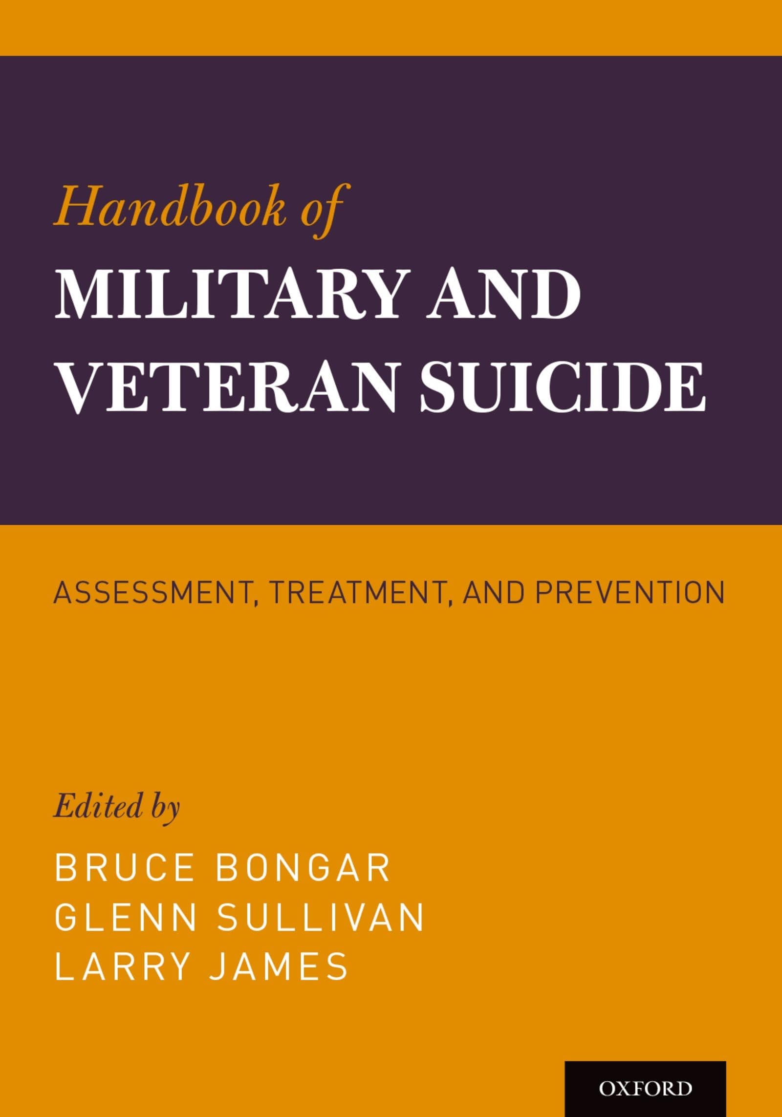 Handbook of Military and Veteran Suicide Medicine