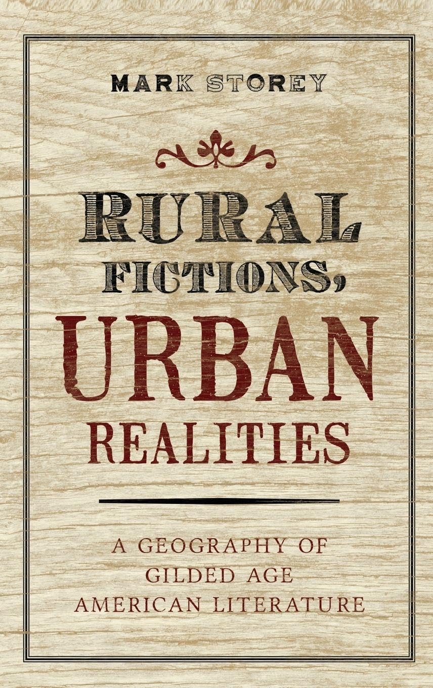 Rural Fictions, Urban Realities Contemporary literature