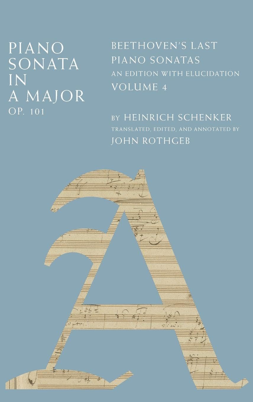 PIANO SONATA IN A MAJOR, OP. 101 VOL 4 C Art & Literature