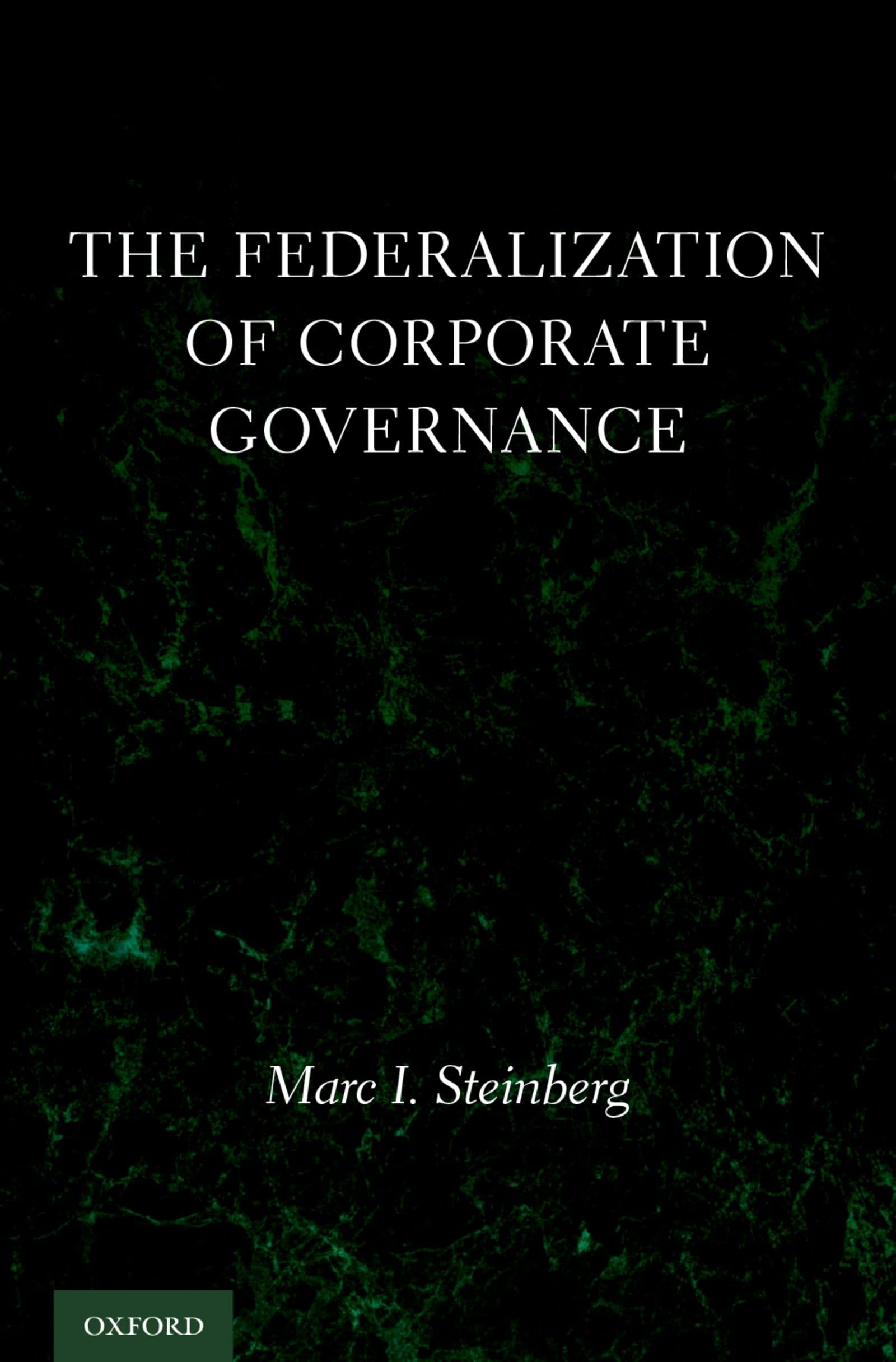Federalization of Corporate Governance Law