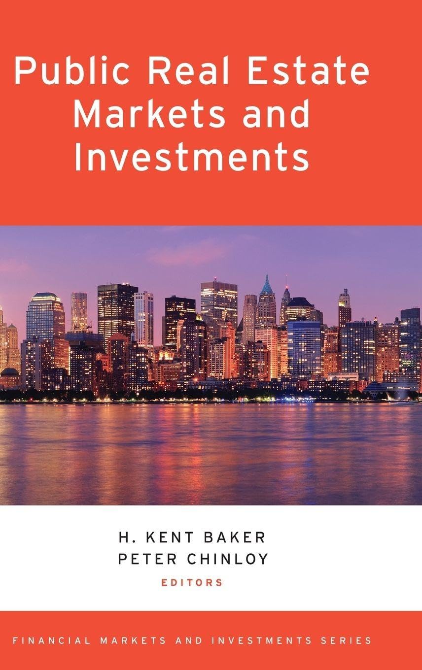 Public Real Estate Markets and Investments Business, Finance & Career