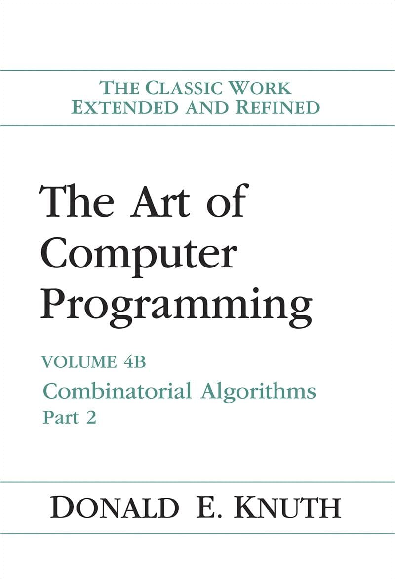The Art of Computer Programming, Volume 4B Computer Science