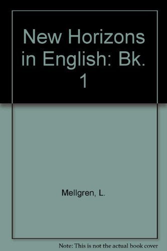 New Horizons in English: Bk. 1 Books