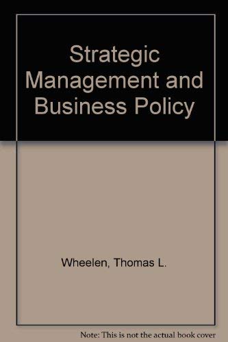 Strategic Management and Business Policy Business, Finance & Career