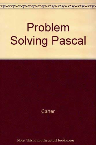 Problem Solving Pascal Books