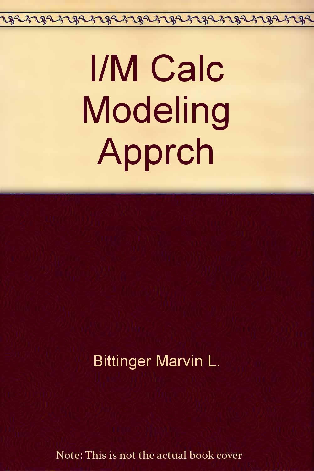 I/M Calc Modeling Apprch Books