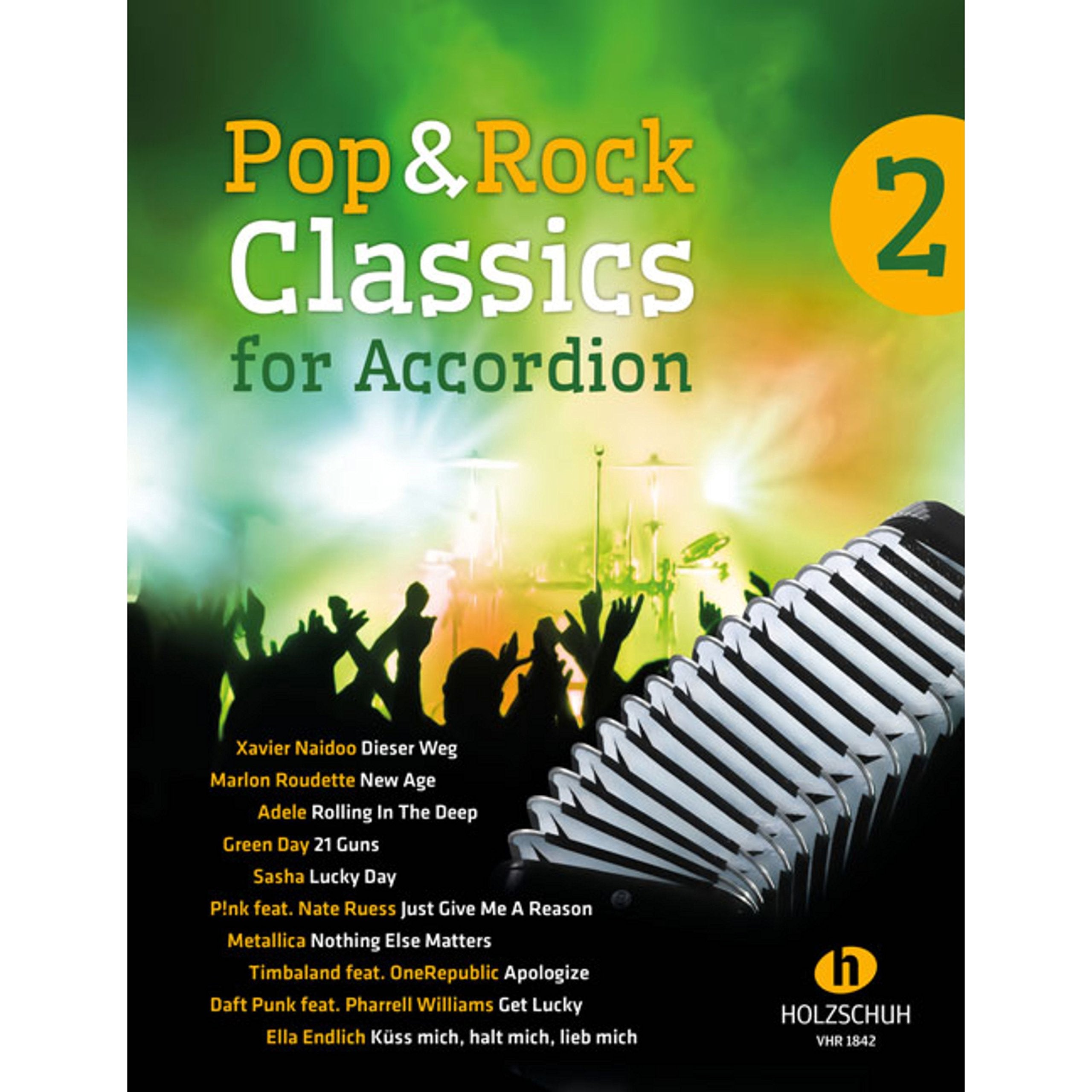 Pop & Rock Classics for Accordion 2: Leichte bis mittelschwere Bearbeitungen für Akkordeon Art & Literature