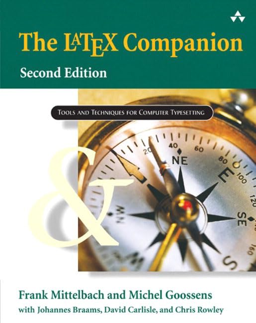 The LaTeX Companion, w. CD-ROM (Tools and Techniques for Computer Typesetting) Media & Communication