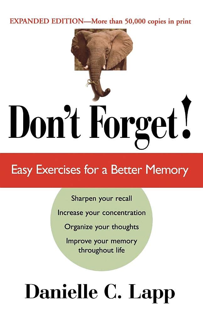 Product Image: Don't Forget: Easy Exercises for a Better Memory