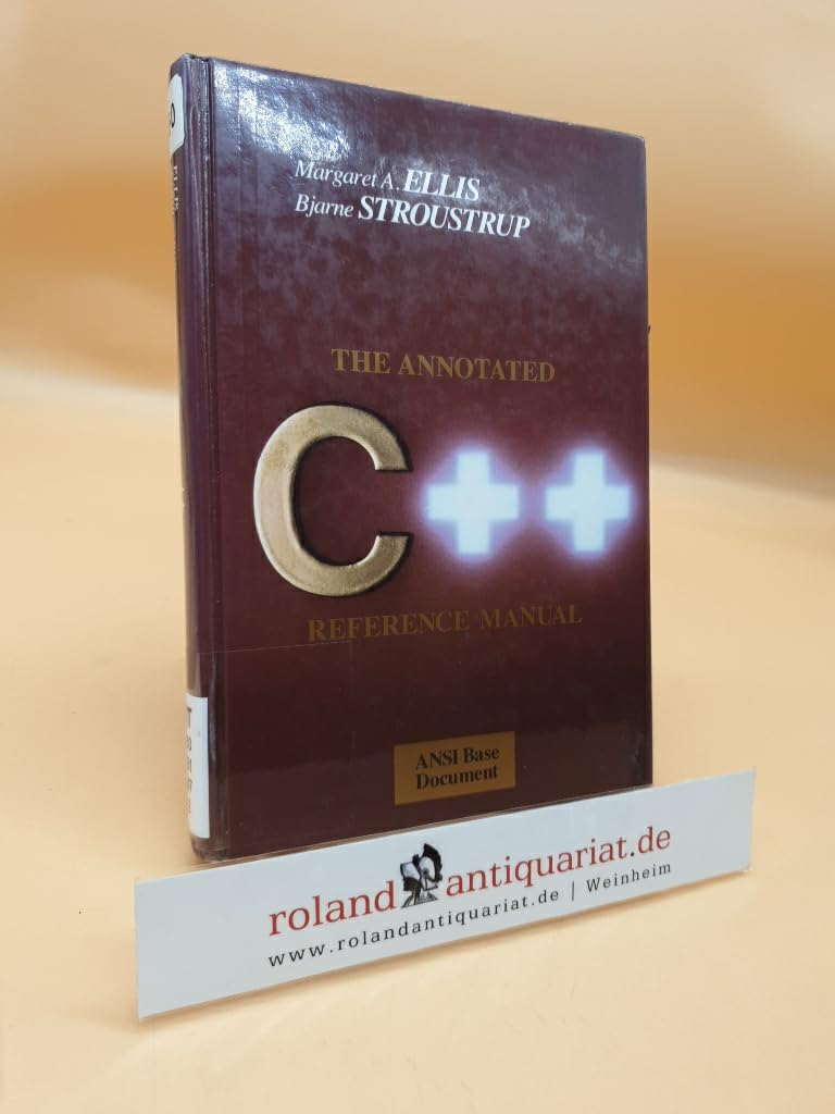 The Annotated C++ Reference Manual Computer Science