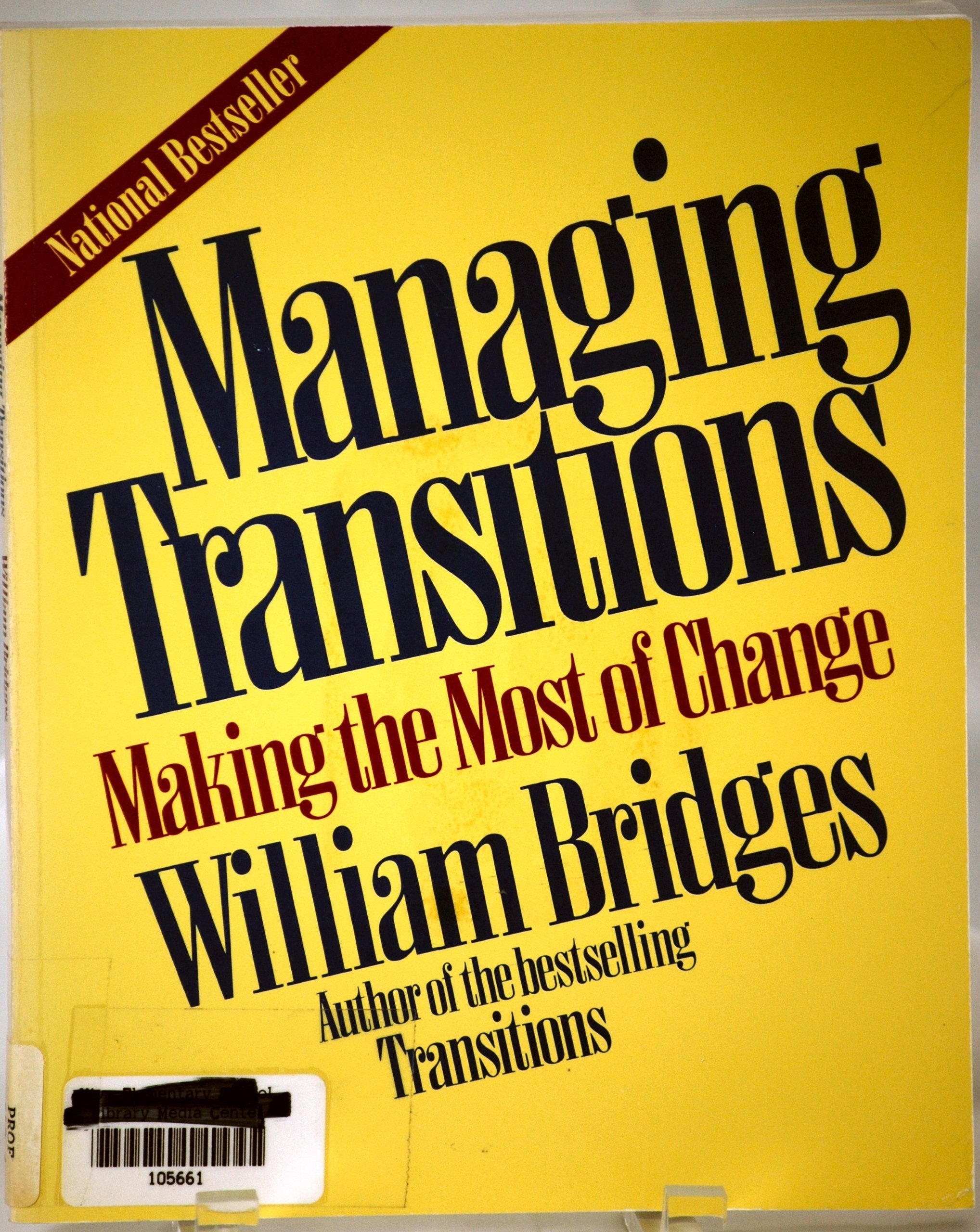 Product Image: Managing Transitions: Making the Most of Change