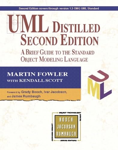 UML Distilled: A Brief Guide to the Standard Object Modeling Language Computer Science Books