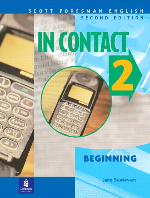 A In Contact 2, Beginning, Scott Foresman English Book 2 Foreign Languages ​​& Dictionaries