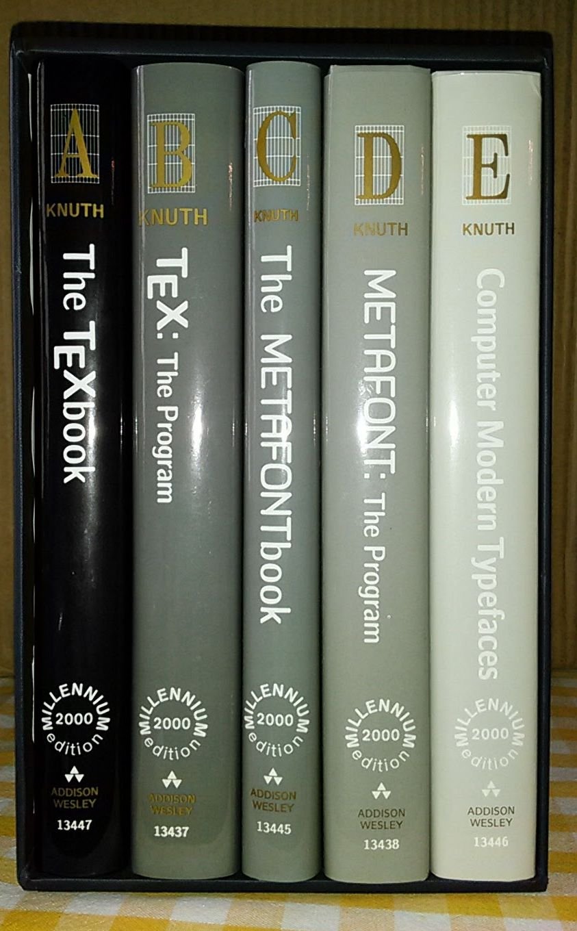 Computers and Typesetting Computer Science