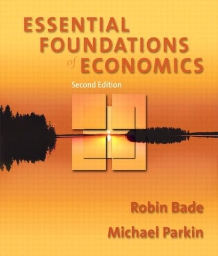 Product Image: Essential Foundations of Economics