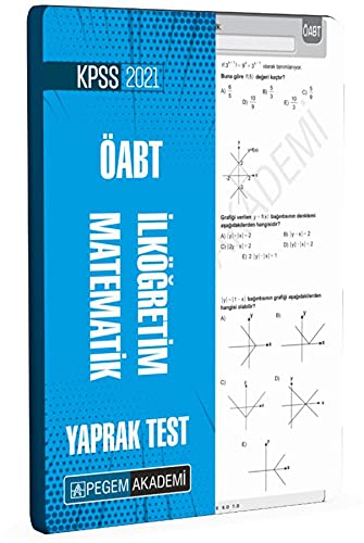 2021 KPSS ÖABT İlköğretim Yaprak Test Books