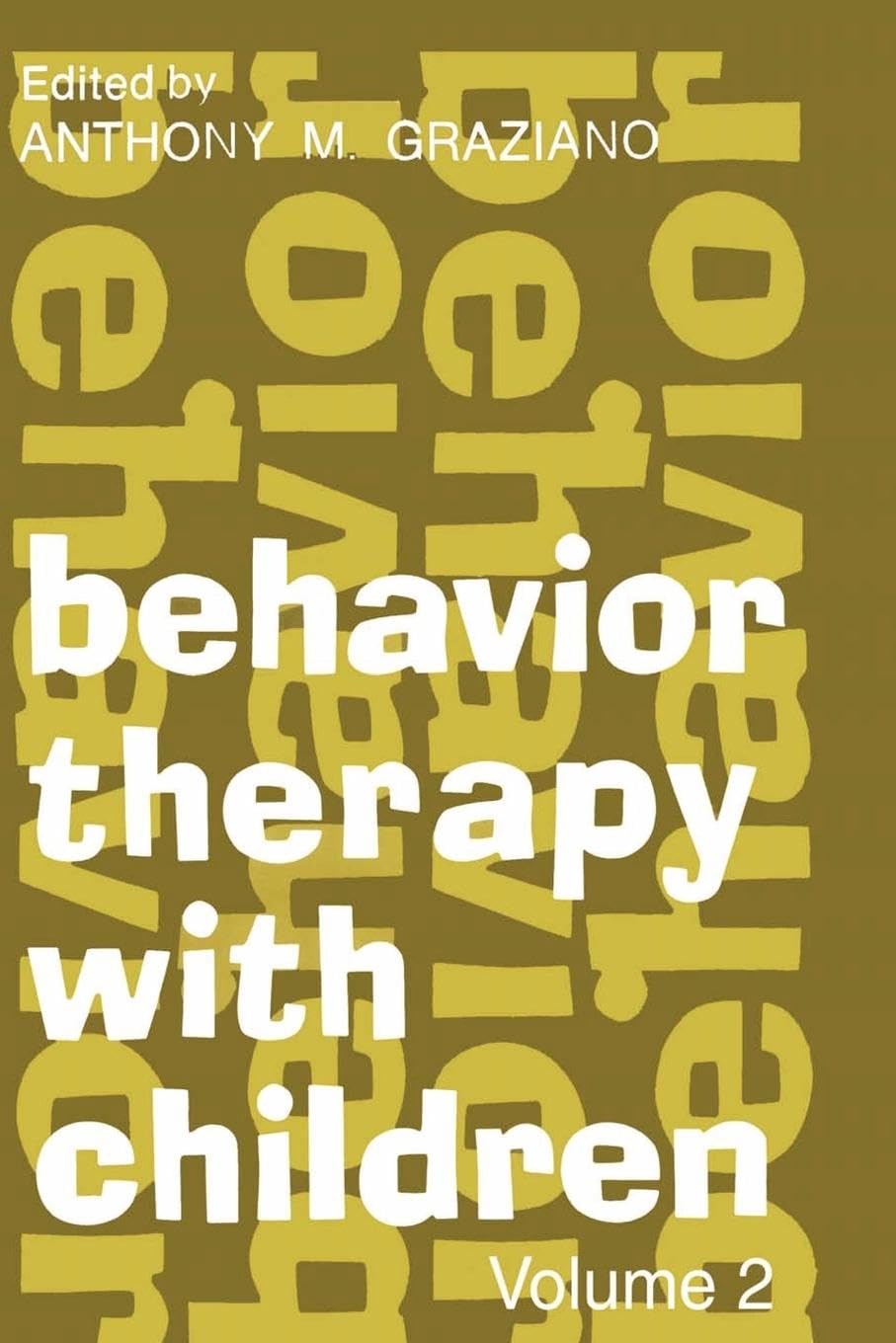 Product Image: Behavior Therapy with Children