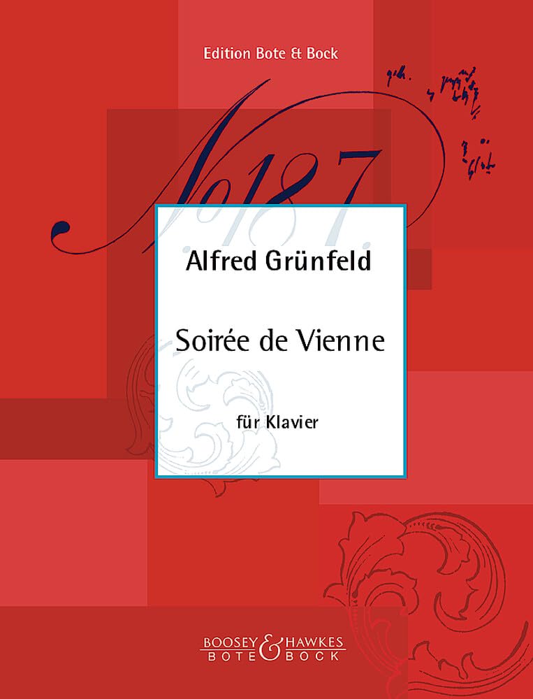Soirée de Vienne: Konzertparaphrase über Johann Strauß'sche Walzermotive aus "Fledermaus" u. a.. op. 56. Klavier. Sheet Music