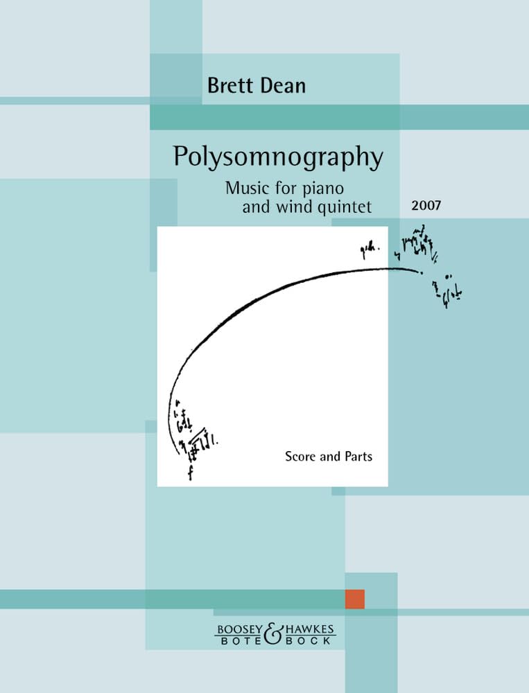 Polysomnography: piano and wind quintet. Partition et parties. book