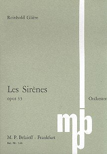 Die Sirenen: Symphonisches Gedicht. op. 33. Orchester. Studienpartitur. Sheet Music