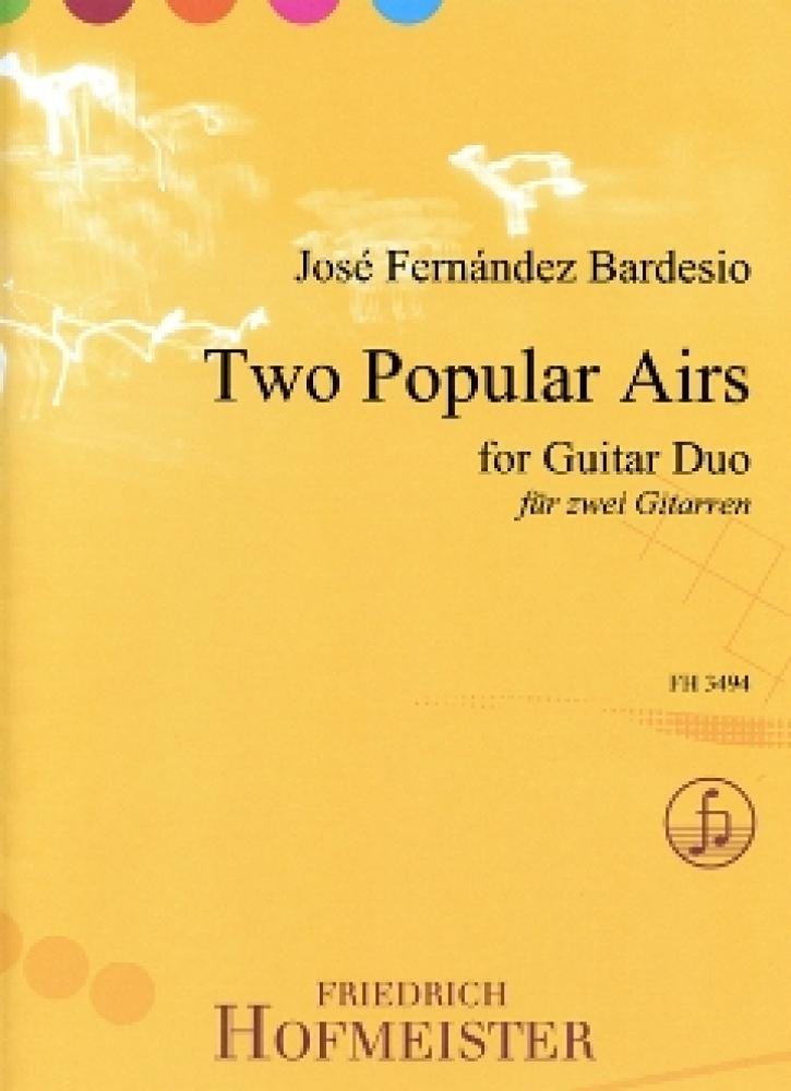 Two Popular Airs: Gitarrre: Schwierigkeitsgrad 3-4 Sheet Music
