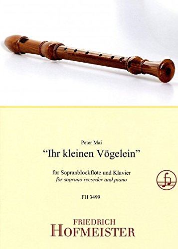 Ihr kleinen Vögelein: Blockflöte: Schwierigkeitsgrad 1 Sheet Music