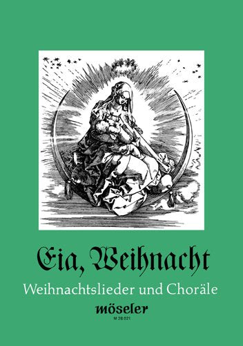 Eia, Weihnacht: Weihnachtslieder und Choräle. 4 Blockflöten (SATB) oder Streichorchester. Partitur (zugleich Spielpartitur). Sheet Music