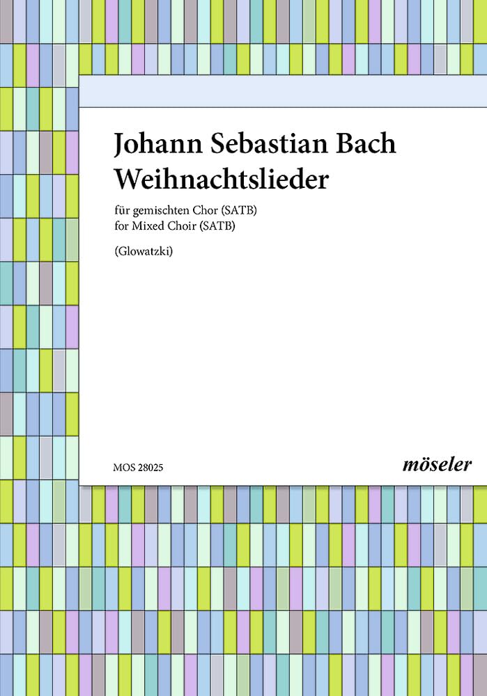 Weihnachtslieder zu vier Stimmen: gemischter Chor (SATB) a cappella. Chorpartitur. Sheet Music