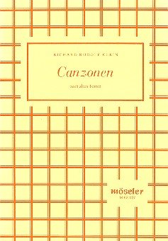 Canzonen: nach alten Texten. gemischter Chor (SATB). Sheet Music