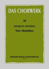 Das Chorwerk, 18: Vier Motetten Sheet Music