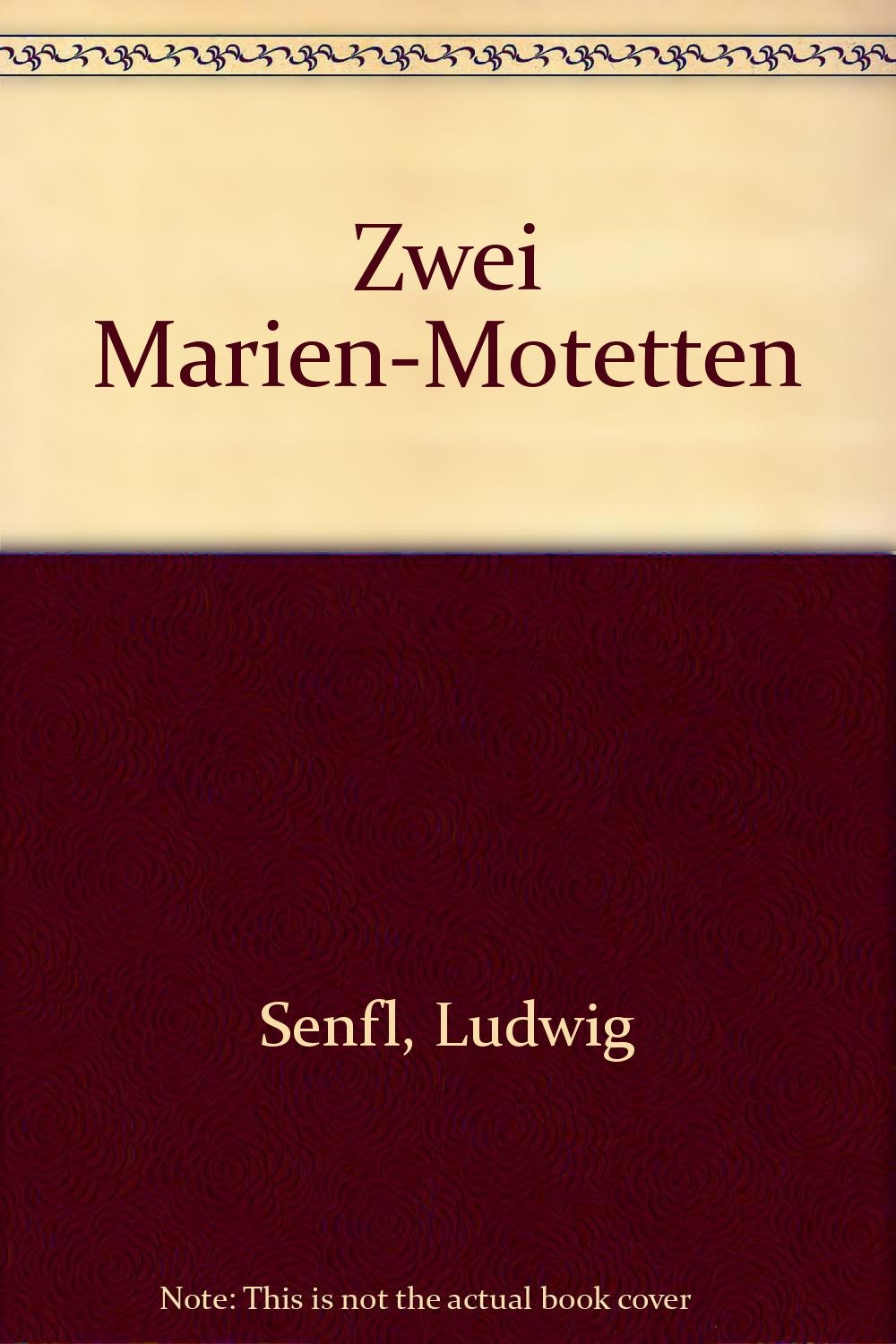 Zwei Marien-Motetten: gemischter Chor (SATTB). (Das Chorwerk) Sheet Music