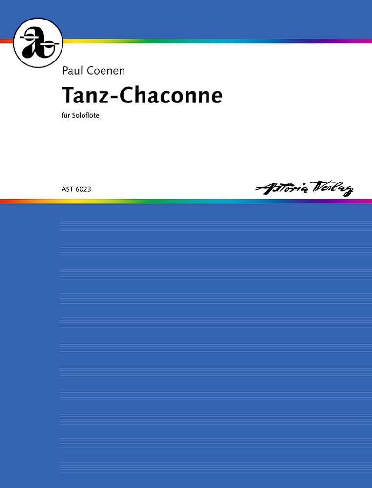 Tanz - Chaconne: op. 72. flute. book
