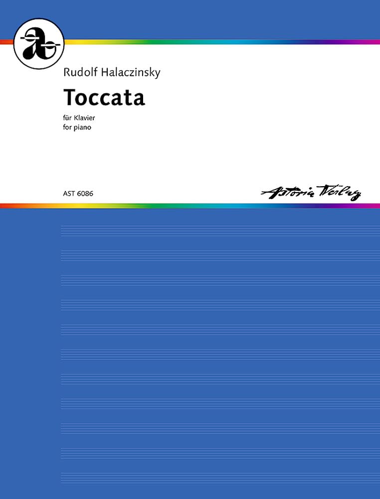 Toccata: for piano. op. 12. piano. book