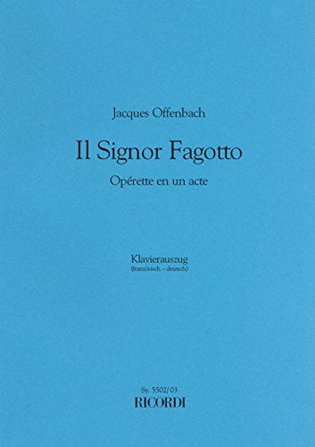Il Signor fagotto book