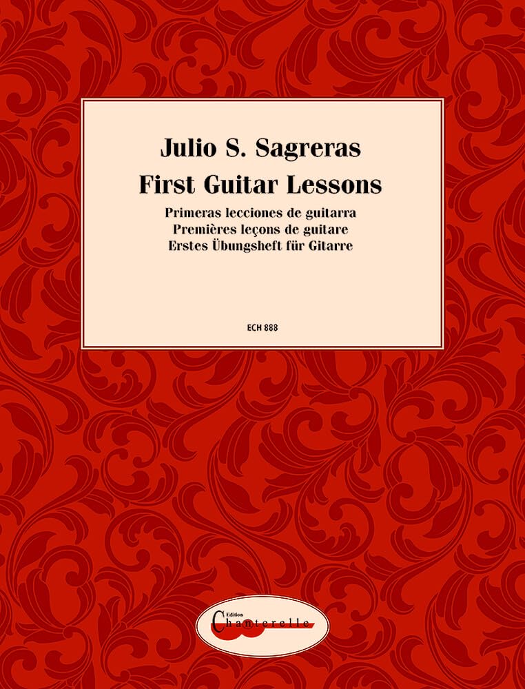 Erstes Übungsheft für Gitarre: Vollständiges Lehrwerk mit genauer Angabe aller Fingersätze. Gitarre. Spielbuch. Sheet Music