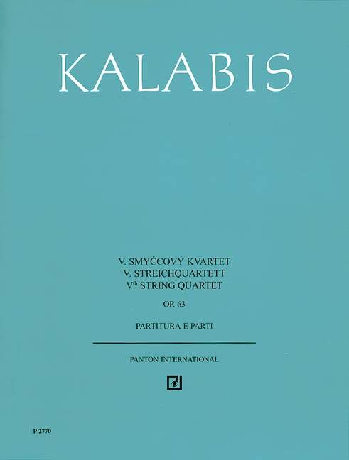 V. Streichquartett: Sinfonia 5. op. 63. Streichquartett. Partitur und Stimmen. Sheet Music