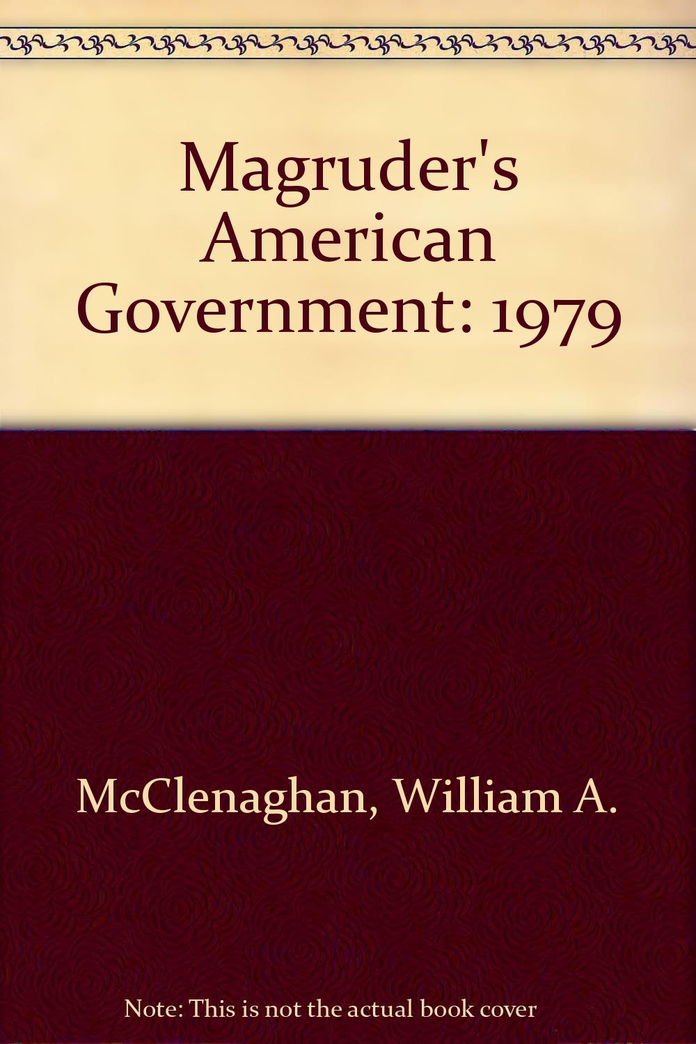 Magruder's American Government: 1979 book