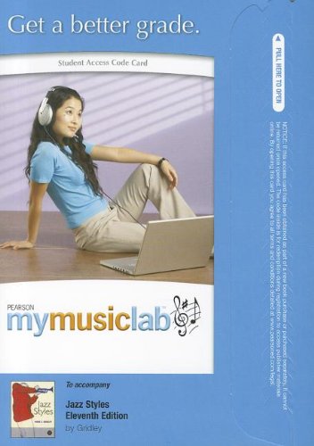 Mylab Music Without Pearson Etext -- Standalone Access Card -- For Jazz Styles Media & Communication